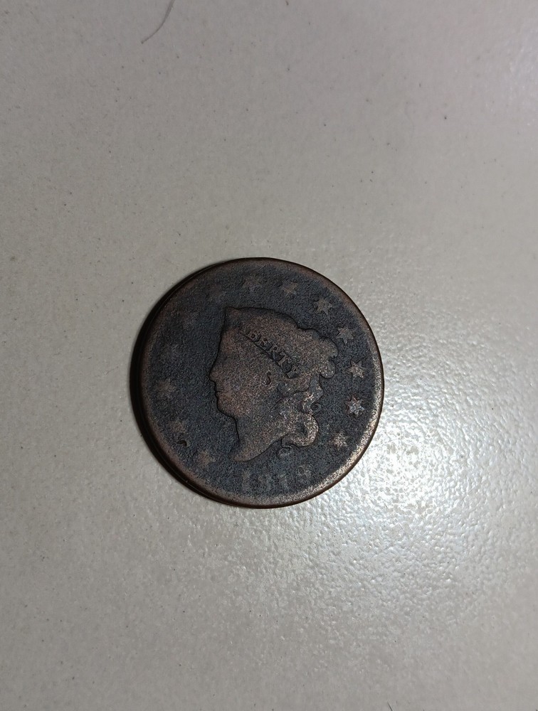 1819 Coronet Head Large Cent - Item M5x10