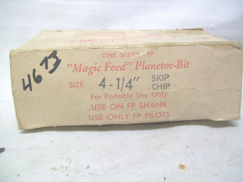 4-1/4" Magic Feed Planetor-Bit For Use On FP Shank and FP Pilots w/ 6 Skip Chips