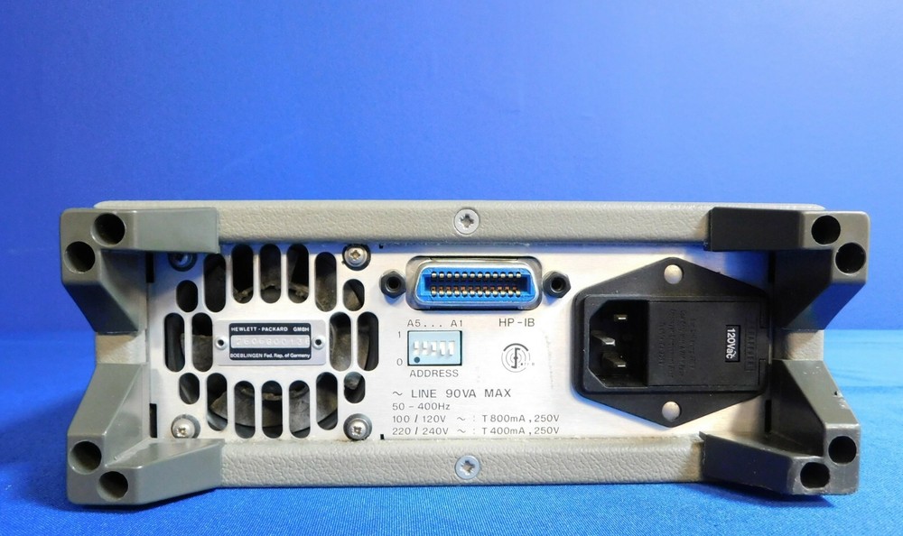 Agilent HP Keysight 8158B Optical Attenuator Untested