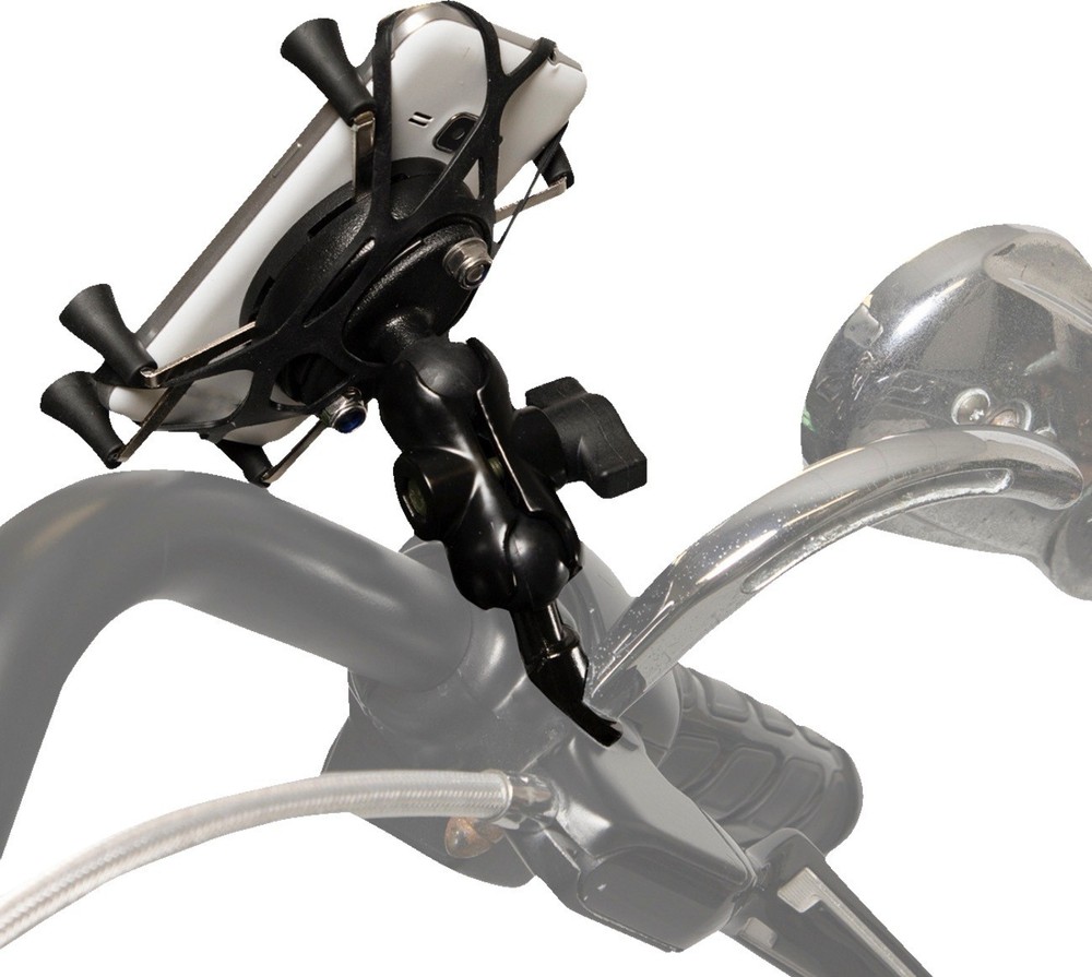 SADDLE TRAMP BC-MC6FPM Hex-Grip Phone Mount - Handlebar