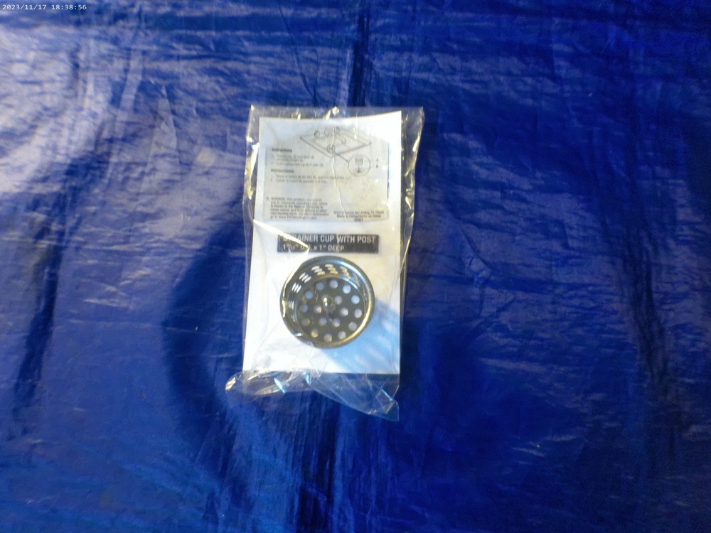 Danco Strainer with Post 1 9/16" OD x 1" Deep