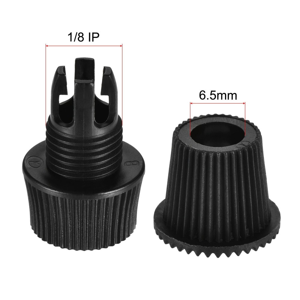 60Pcs Cable Glands Plastic Black for Wiring Hanging Light