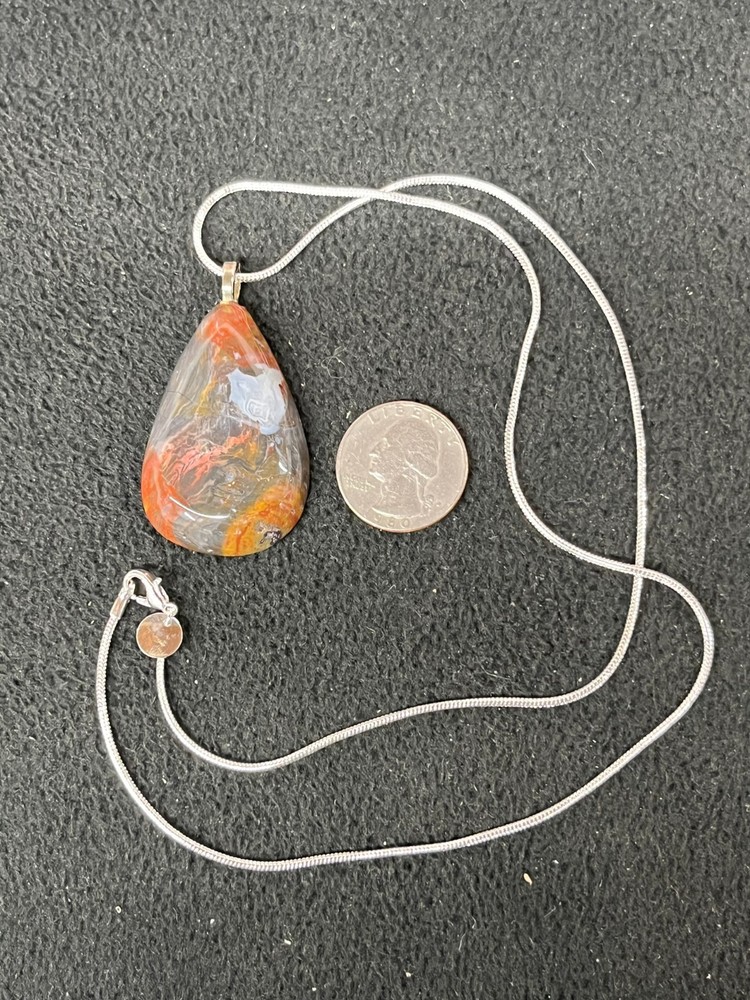 Ohio Flint Pendant Necklace
