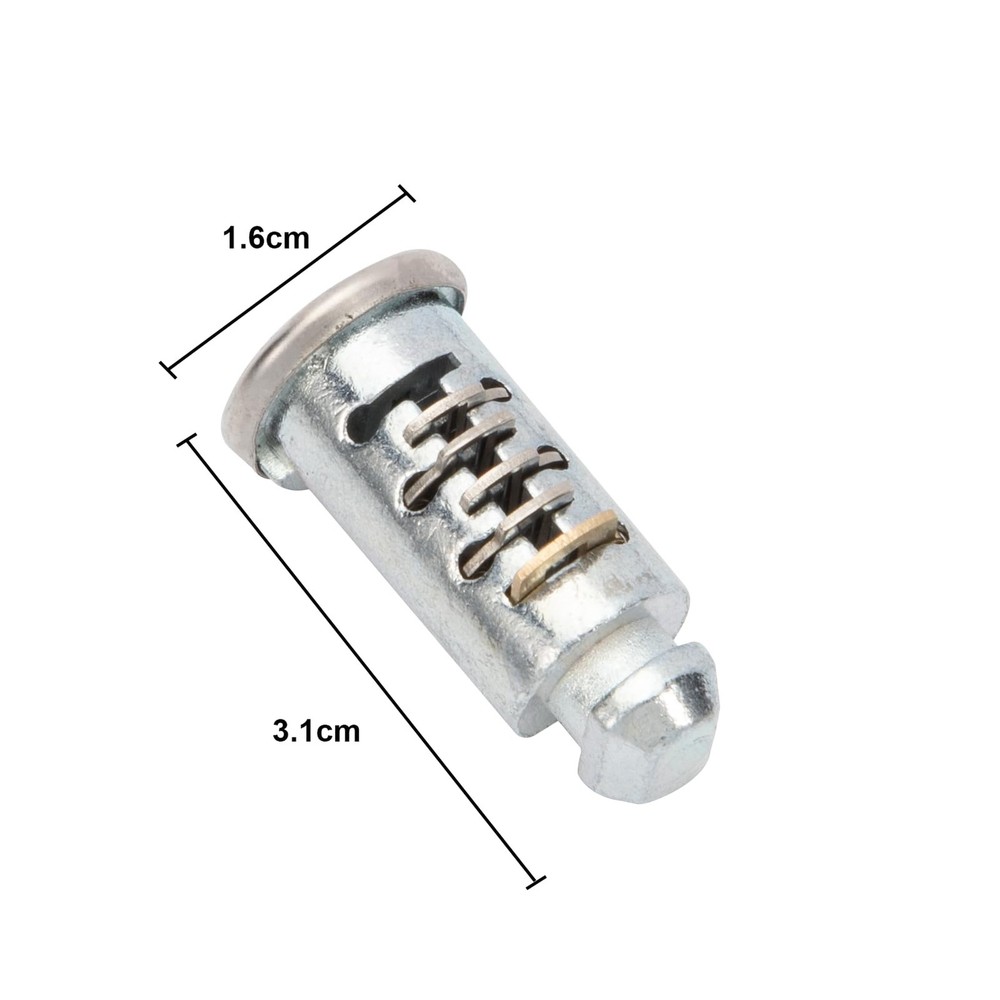 4 Pack Lock Cores for Thule, Replacement for Thule Rack Core, Key Cylinder for