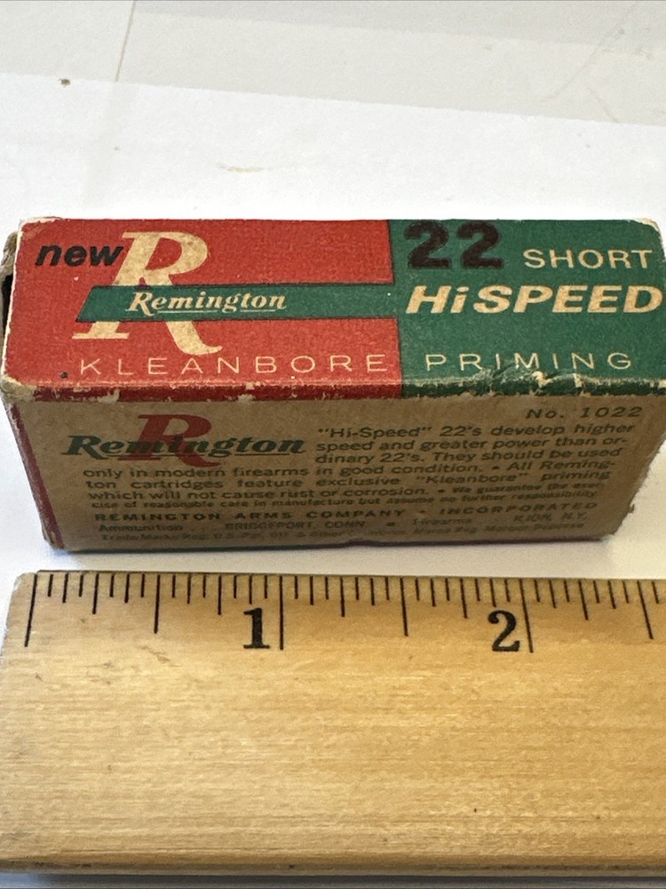Vintage Remington Advertising Empty Ammo Box