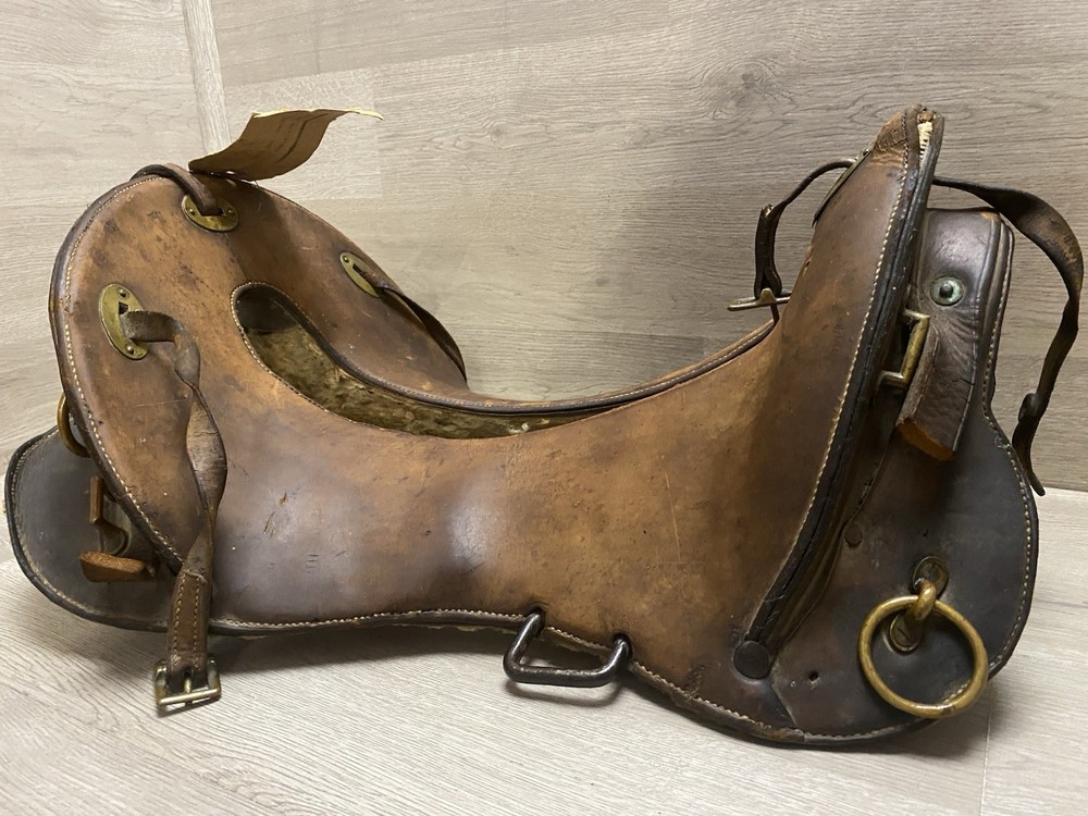 Rare McClellan Calvary Saddle 1902-1908 Authentic! Has Stampes (See Desc)