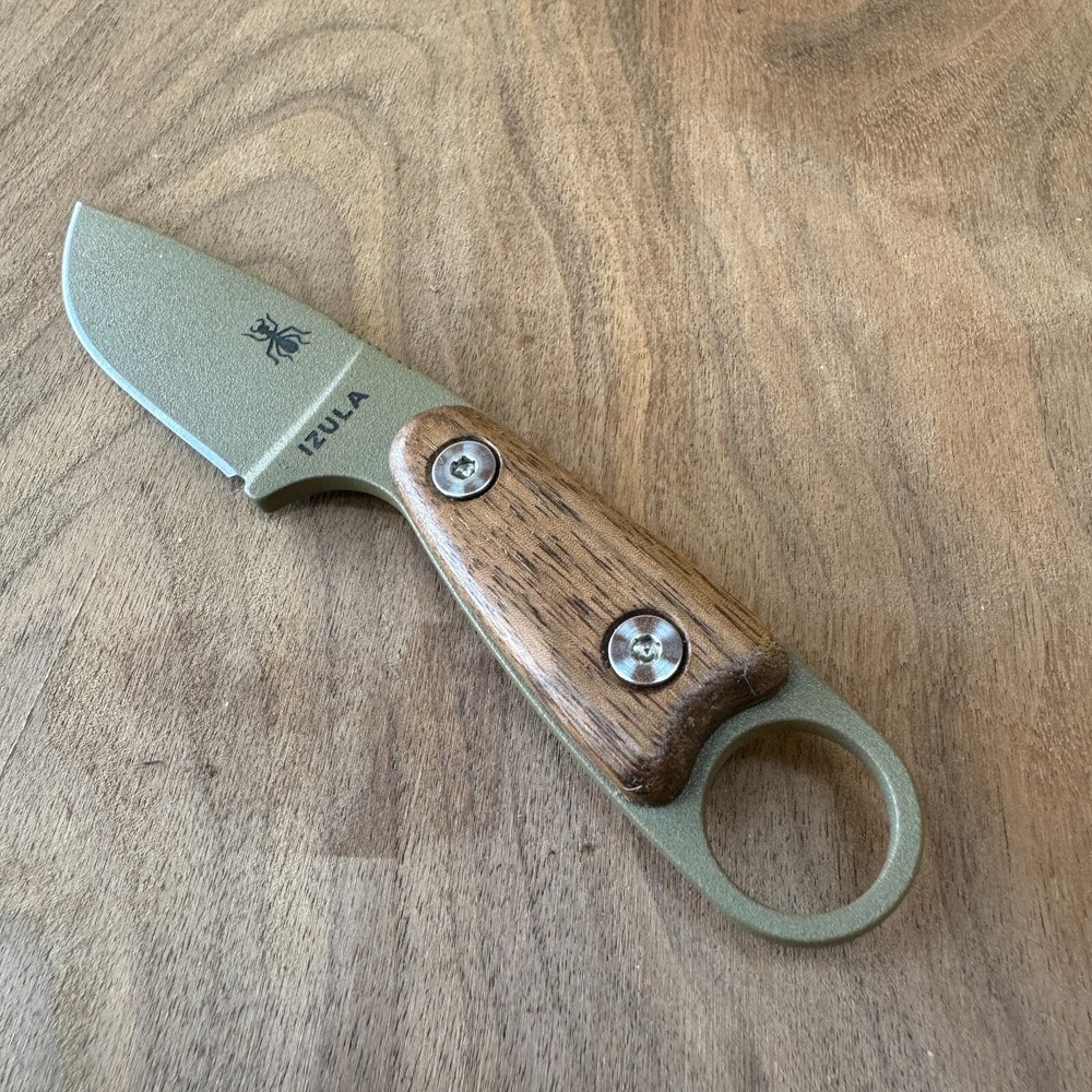 Scales compatible with ESEE Izula knife Walnut