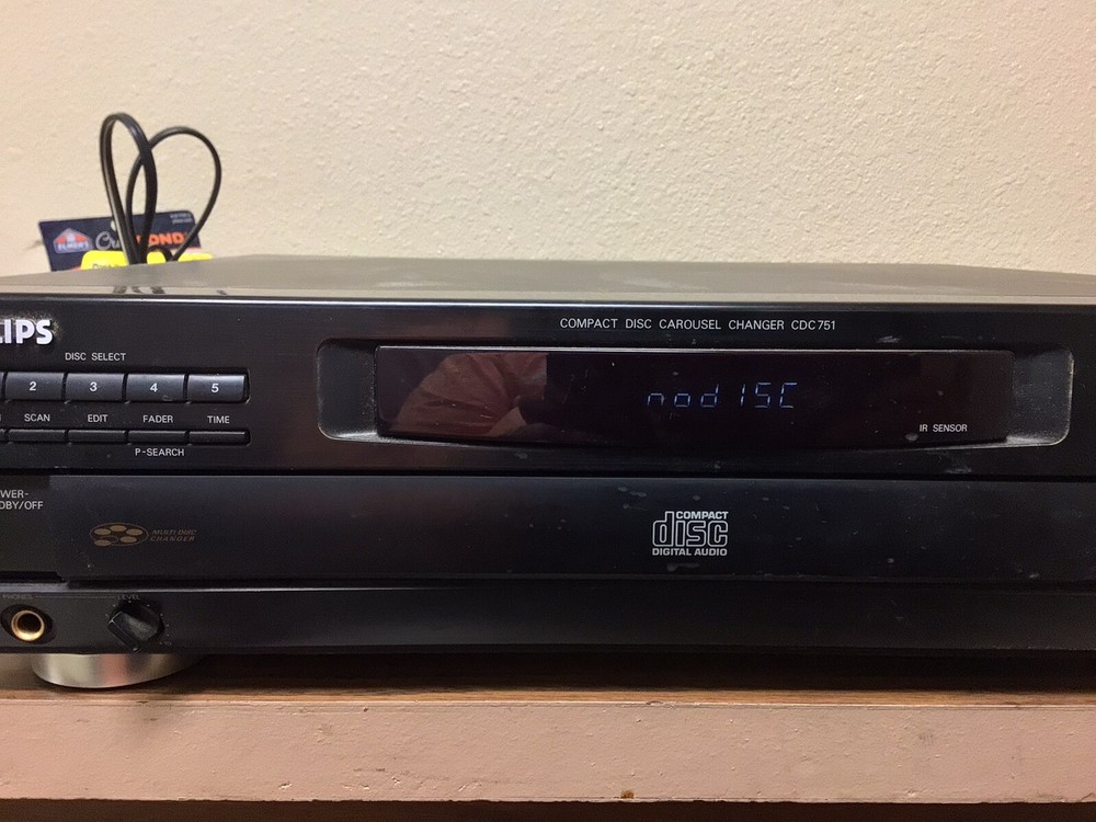 Philips CDC 751 | Compact Disc Carousel Changer | Multi Disk Changer |