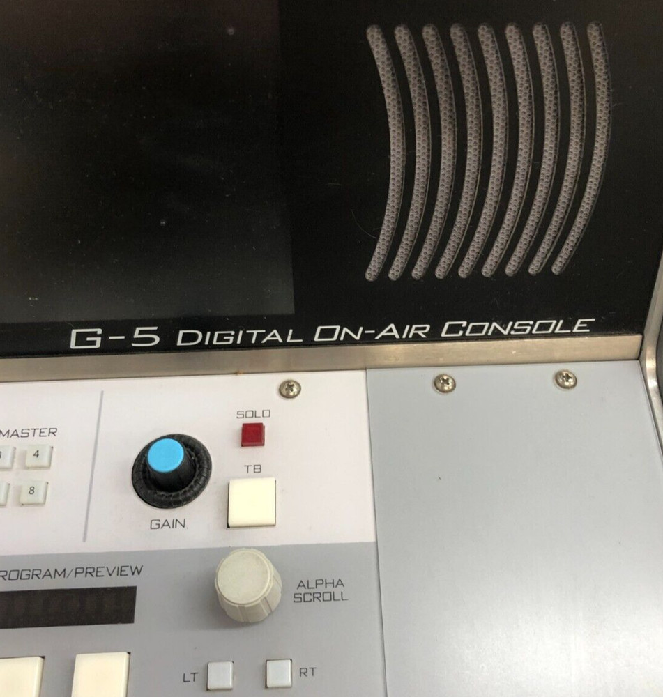Wheatstone G-5 Digital On-Air Console (Unit Only)