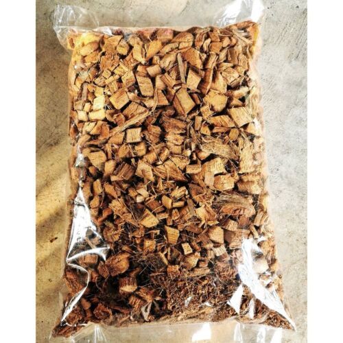 Coconut Husk Chips dry chips 100% Natural Orchids Anthodium Growing Medium 250g