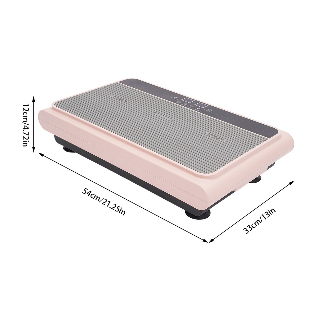 200W Whole Body Vibration Plate Vibration Platform Plate With Bluetooth Speaker