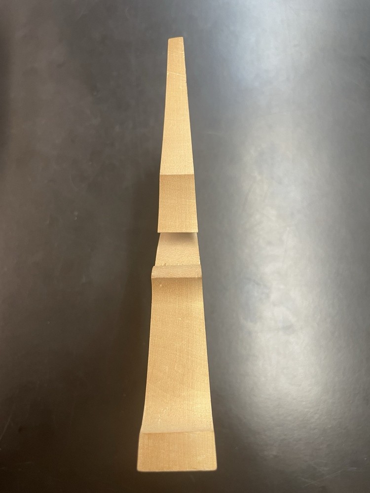 3/4 Size Double Bass Bridge By Panpi