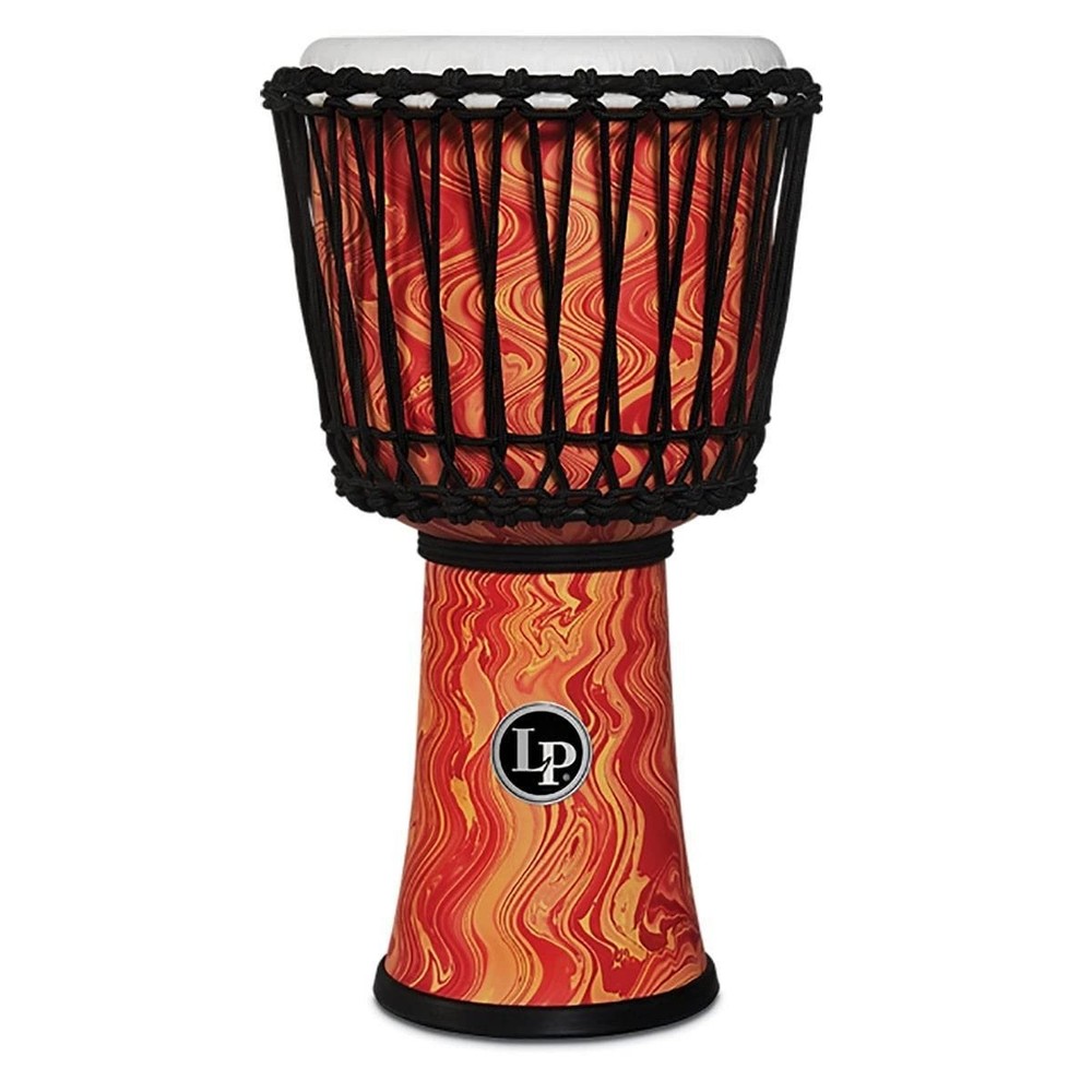 Latin Percussion World Collection Circle Djembe (LP2010-OM) Orange