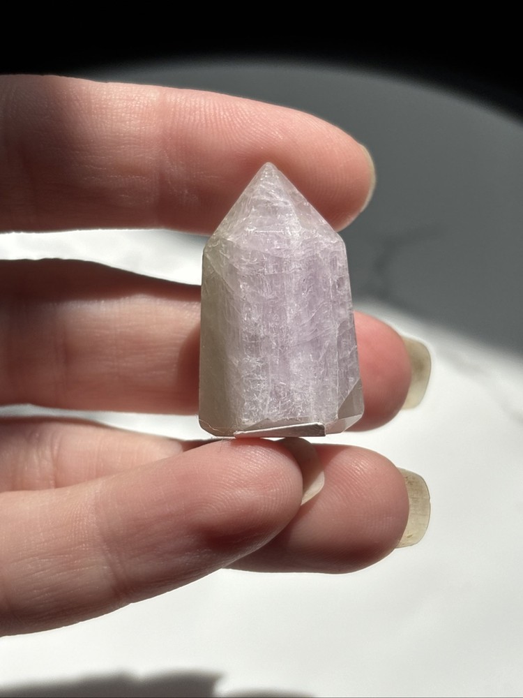 1.3" Kunzite/Hiddenite Combo Mini Tower 18 grams