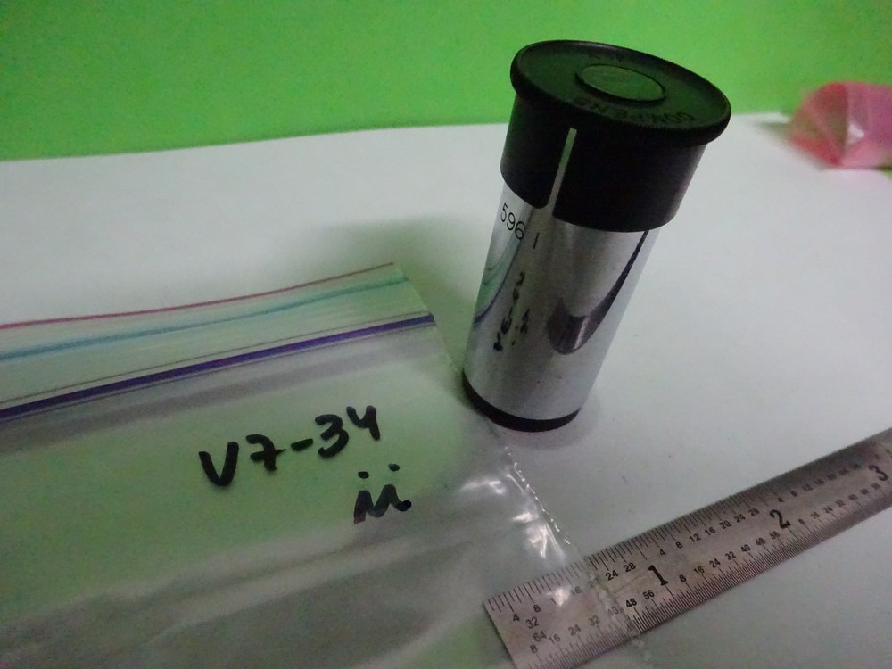 MICROSCOPE PART EYEPIECE COMPENS 5X OPTICS AS IS BIN#V7-34