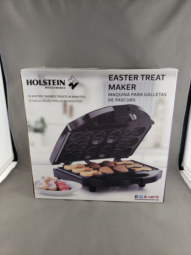 Holstein Easter Cookie Treat Maker Rabbit Egg Molds 10 Holes