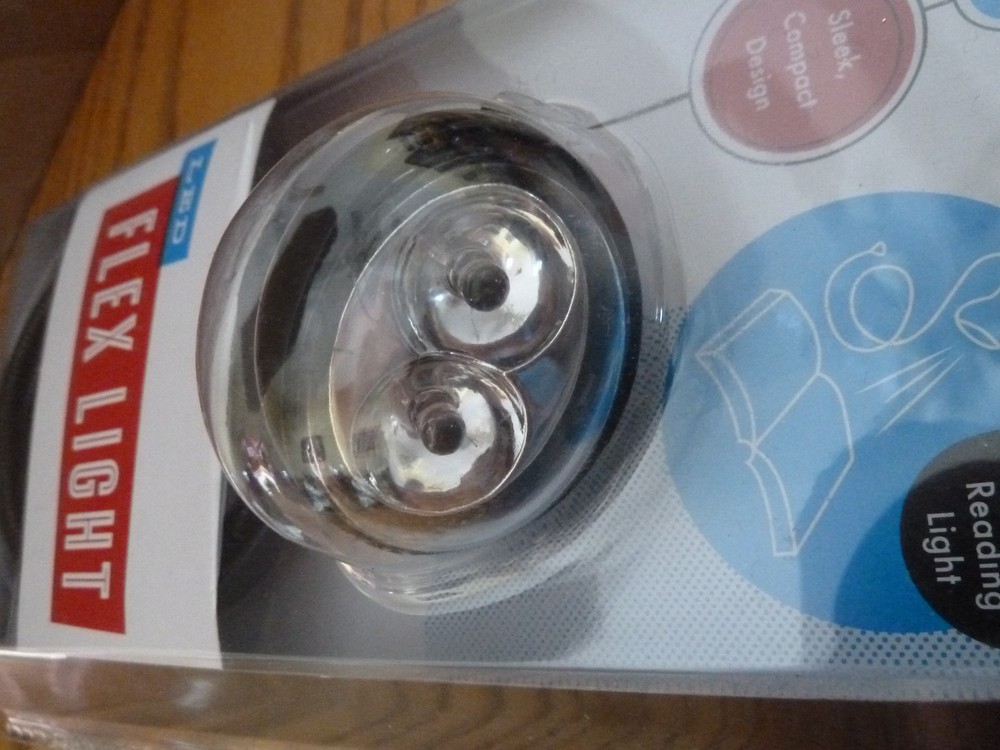 NEW LED Flex Light - Reading Light - Sleek Compact Design - Black - Gift