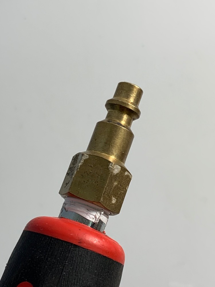 Snap on Tools 3/8" Thread Soft Handle Female Single Head Air Chuck #GA358A