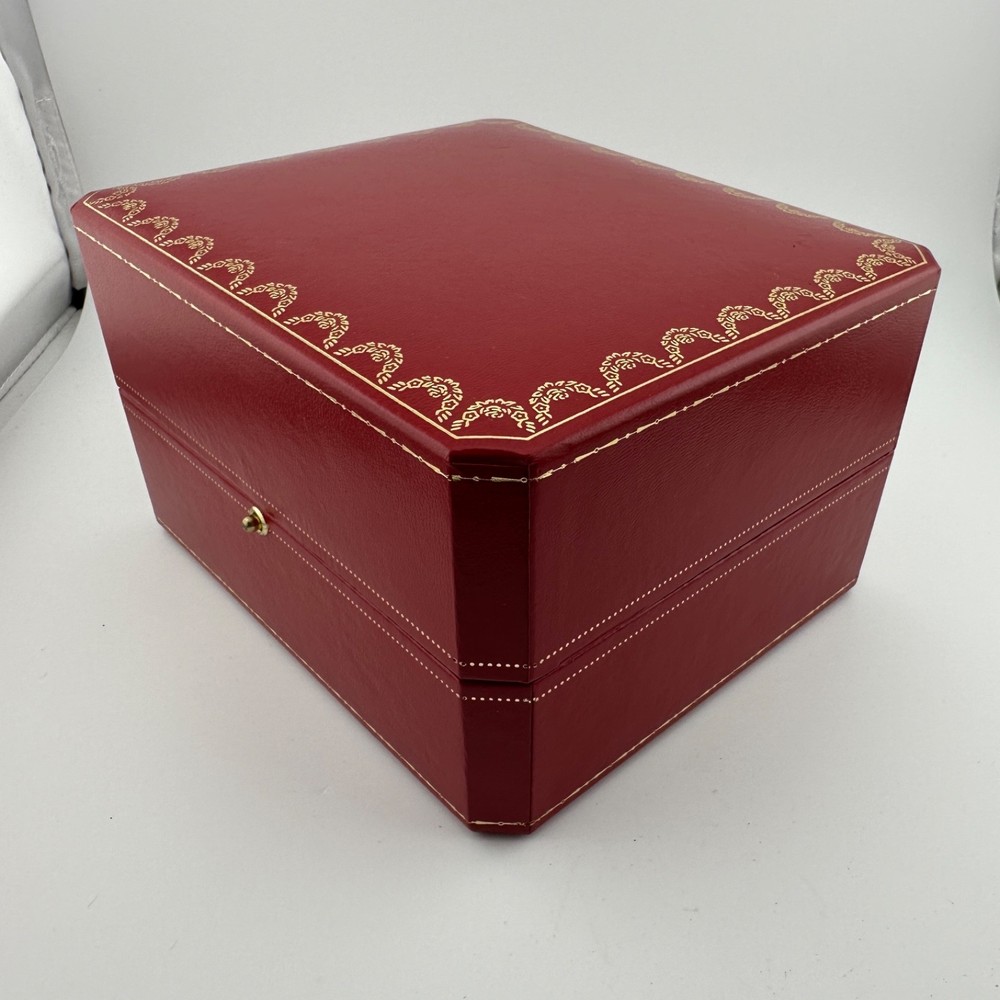 Cartier Interior White Watch Box, Vintage.