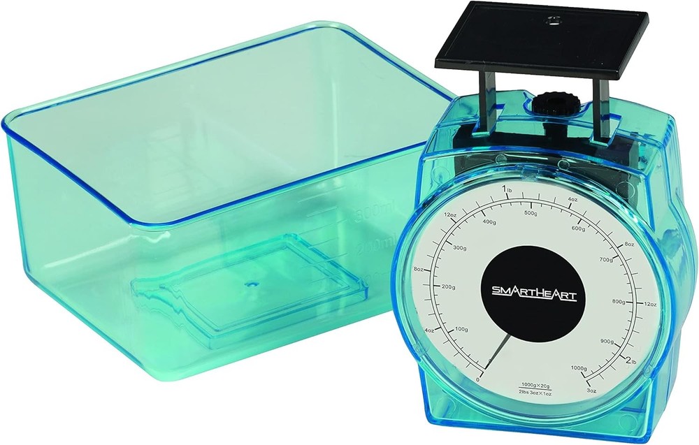 Smartheart Mechanical Kitchen Scale | Simple One-Step Calibration | Precise Meas