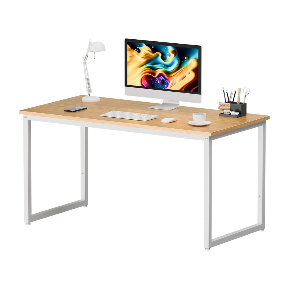 Home Office Desk 47'' Laptop PC Computer Table Writing Table Rectangle Natural