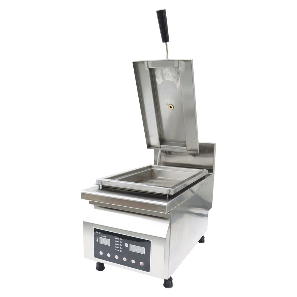 Fried Steam Dumpling Maker Fryer Machine 220V Automatic Fried Dumpling Machine