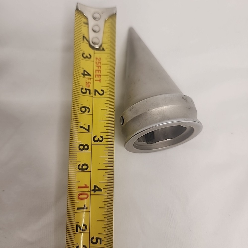 Spiked Lug Nut Cap Covers Motorcycle Stainless Matte Finish