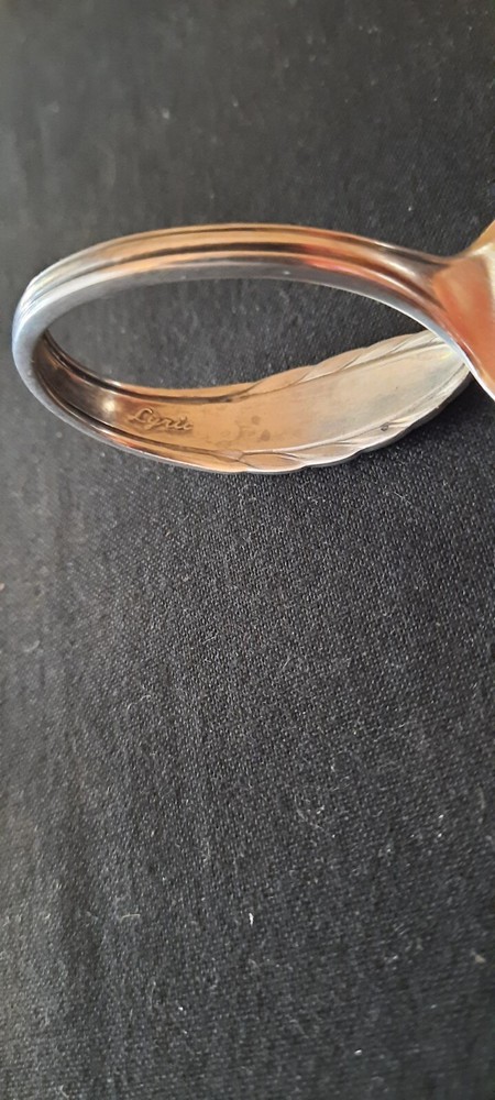 Vintage Silver Cup Spoon Silver Lyric