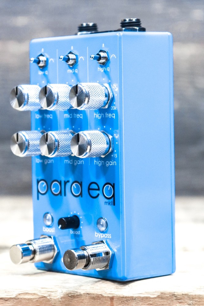 Empress Effects ParaEQ MkII Transparent Parametric EQ with Boost Effect Pedal
