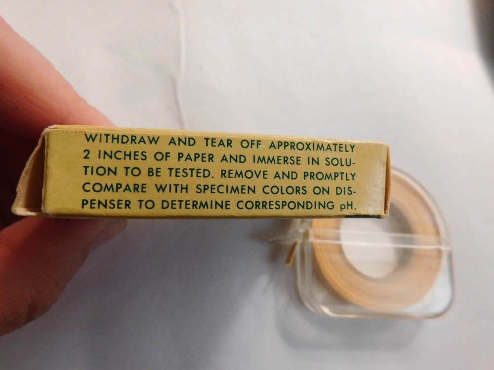 pHydrion Paper Roll Dispenser 4-9 Micro Essential Laboratory