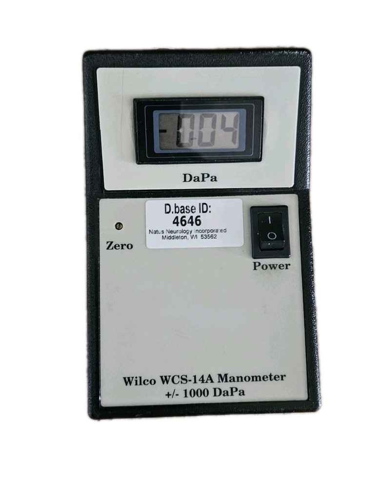 Wilco WCS-14A Manometer +/- 1000 DaPa
