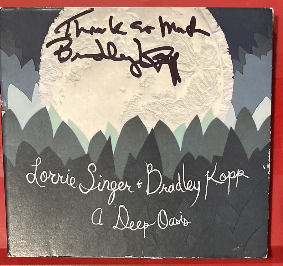 *Signed* Deep Oasis — Autographed By Bradley Kopp CD Cardboard Digipak NICE!
