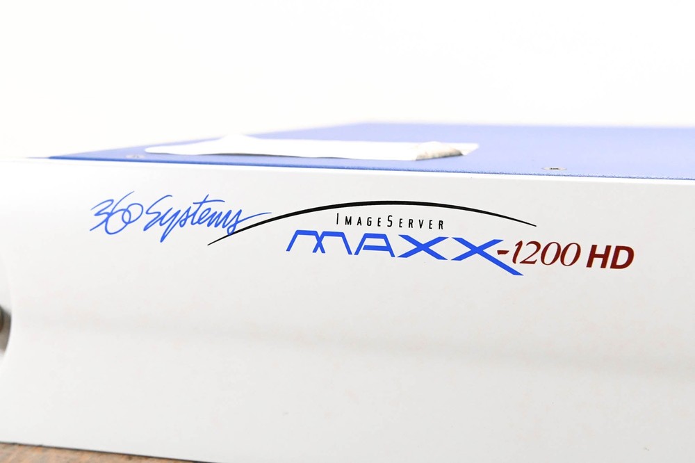 360 Systems MAXX-1200HD High Definition Broadcast Server CG01GA8