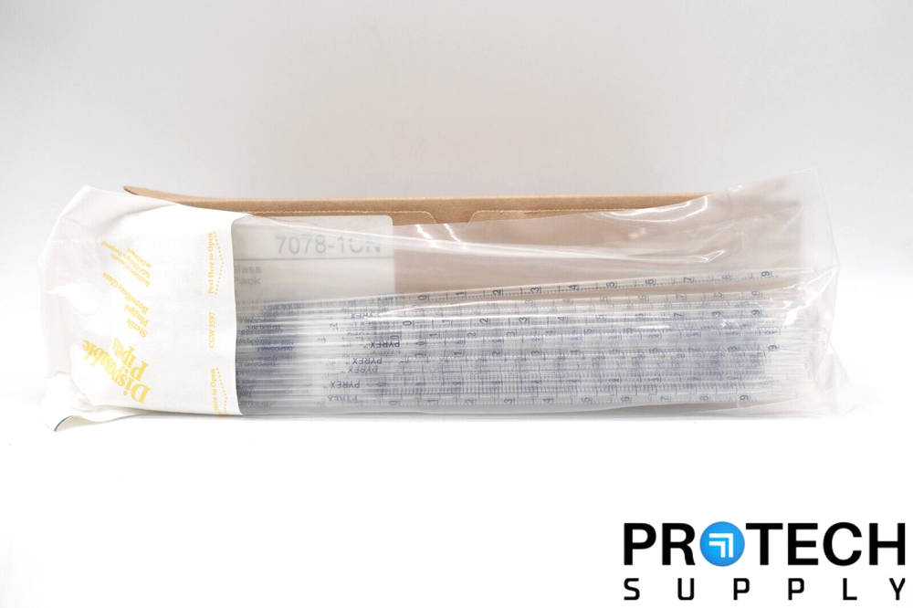 Pyrex 7078-1CN Disposable Serological Pipets NEW