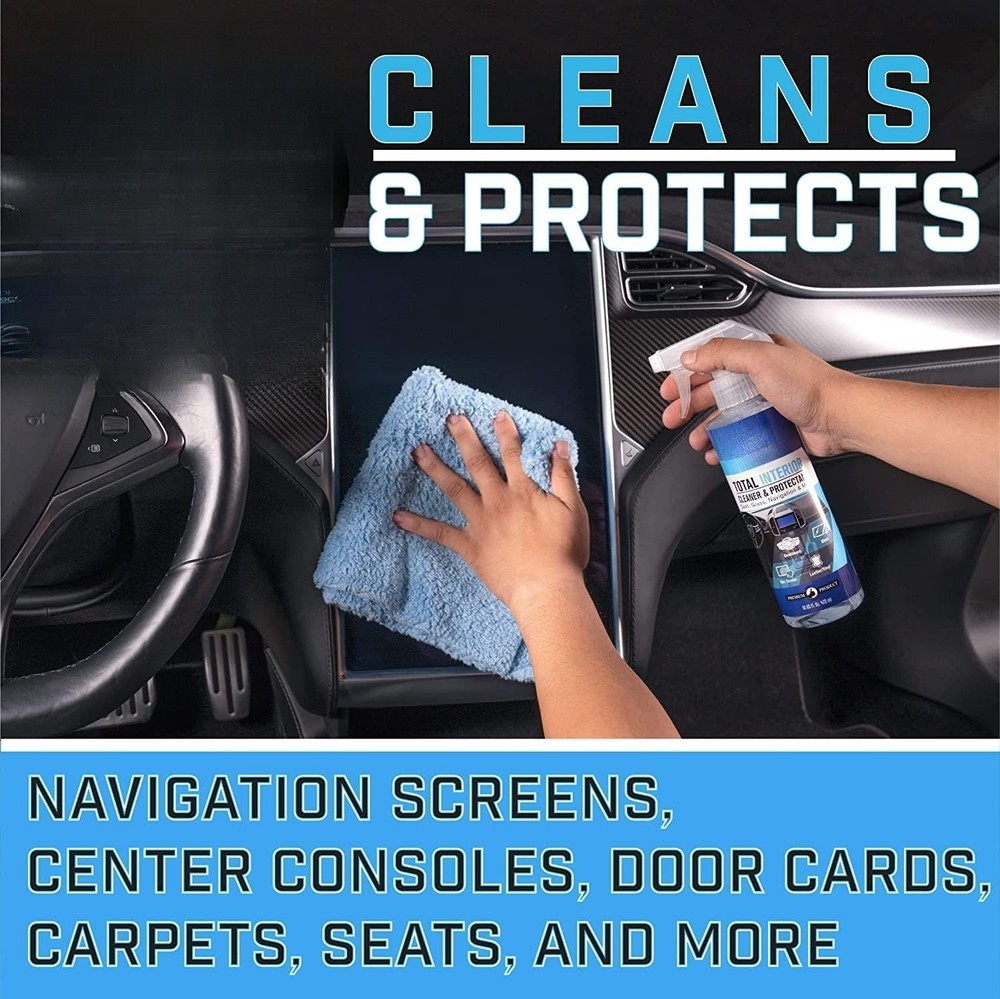 Multi-purpose Interior Cleaner and Protector, 32-ounce bottle.