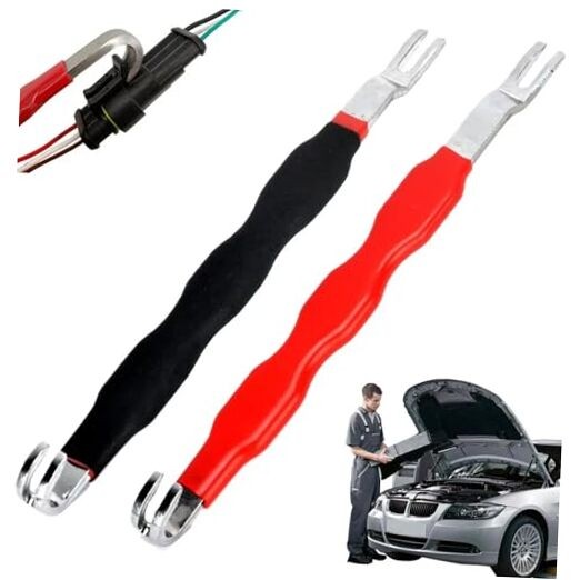 Automotive Electrical Terminal Connector Separator Removal Tool - Red + Black