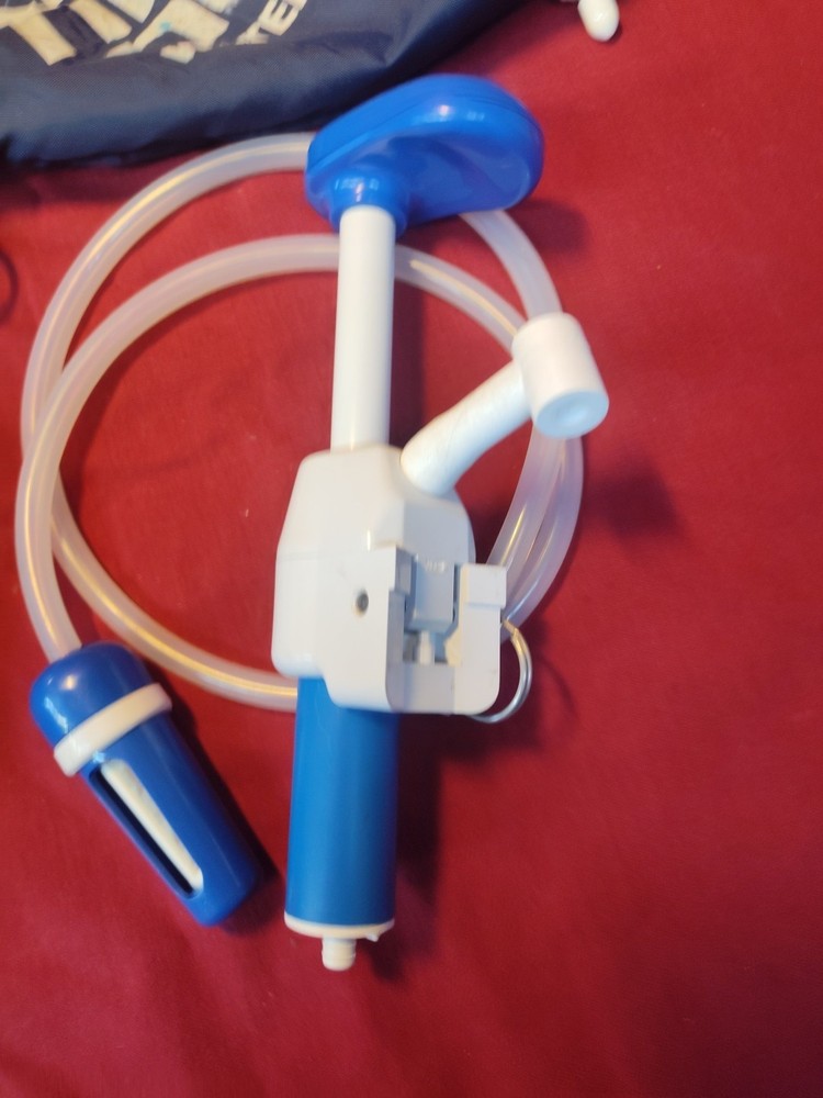 First Need Deluxe Portable Water Purifier Filter System General Ecology Camping