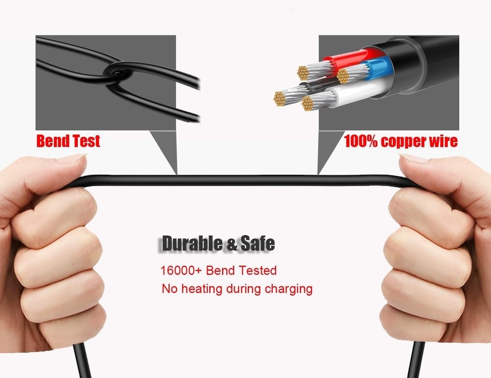 Versatile 2-Pack Charging Cables Compatible with Garmin Smartwatches - 120cm