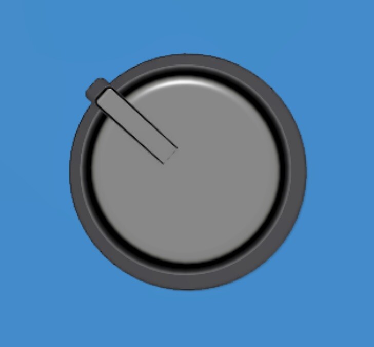 Bose T1 Channel knob - 3D Printed