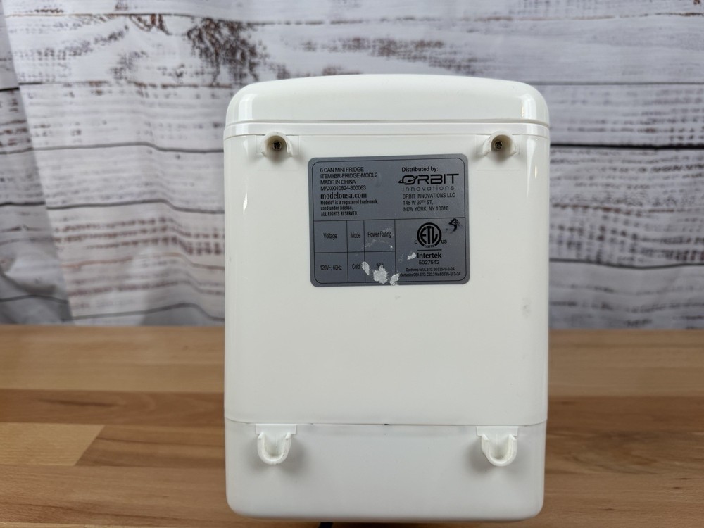 Modelo 6 Can Mini Fridge Orbit Tested Works