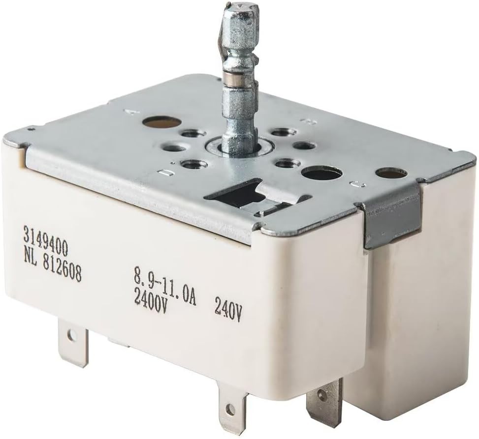 Amana Range Burner Element Control Switch ACR2303MFW7 ACR4203MNS0 ACR4303MMS0
