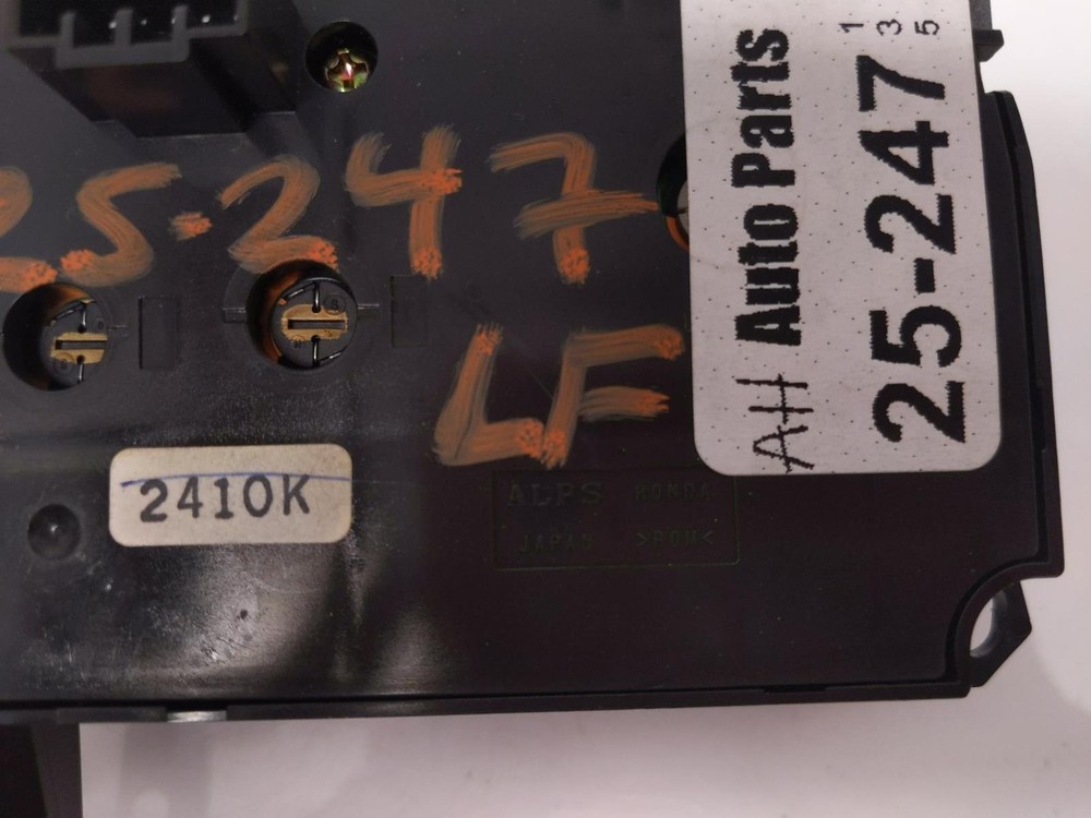 2000-2001 Honda S2000 Push Start & Audio Vol Switch Panel - 35880-S2a-A11