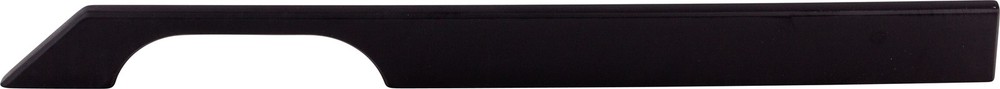 Top Knobs TK16BLK Tapered Bar Pull 12" (c-c) Flat Black