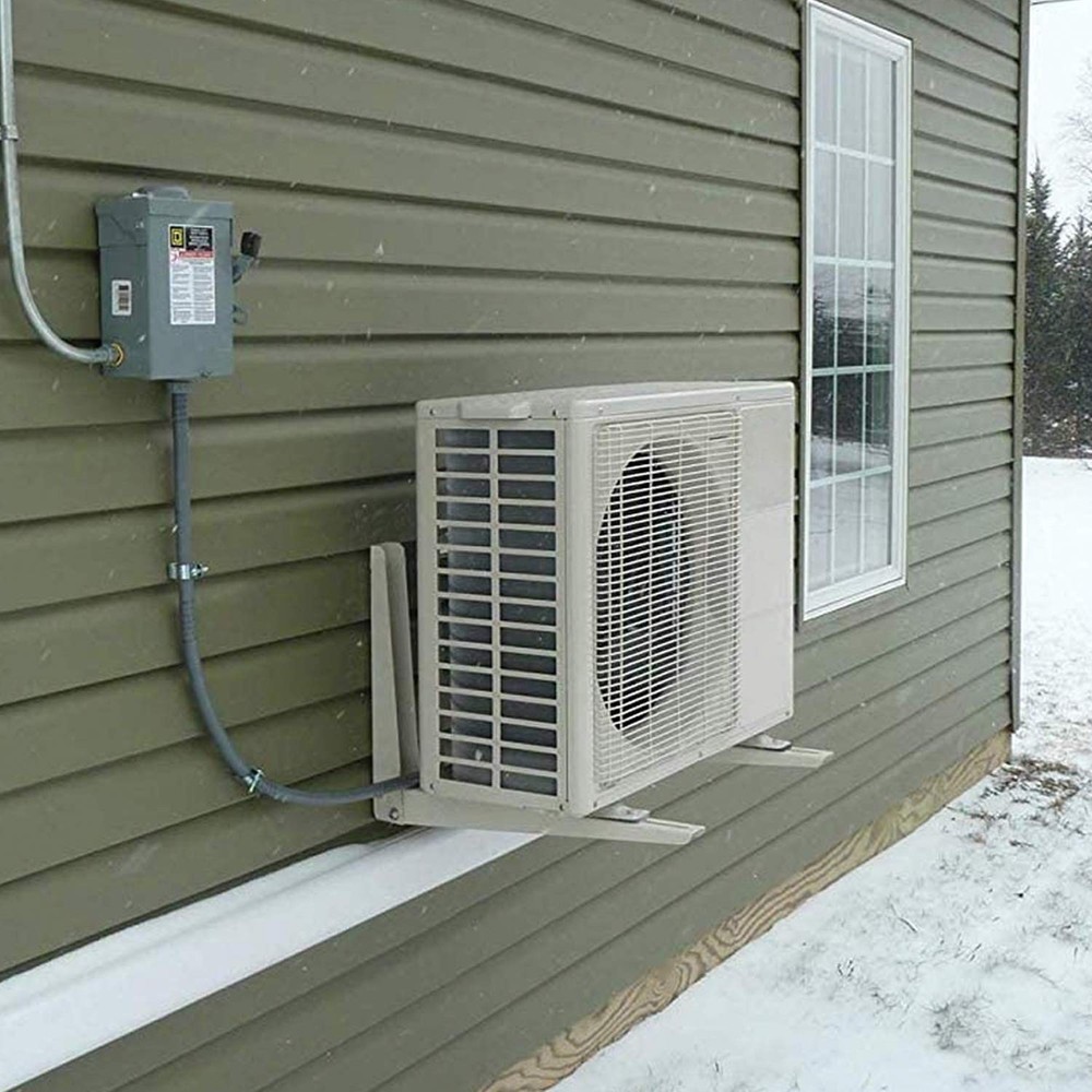 Mini Split AC Bracket: Folding Wall Mount for Ductless Mini Split AC/ Heating...