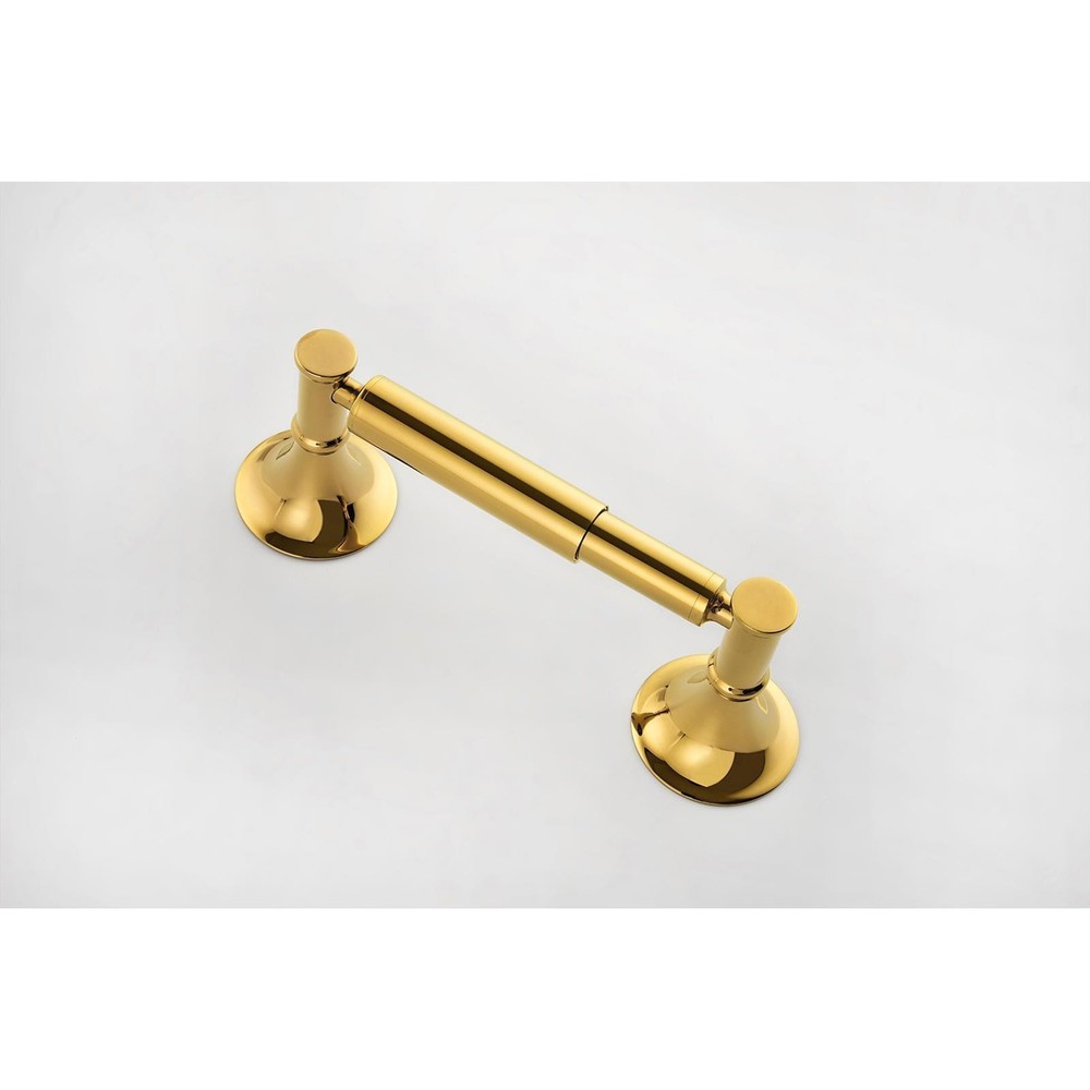 Rustproof Brass Wall-Mounted Bathroom Towel Rack Set - 6 Pieces with Easy