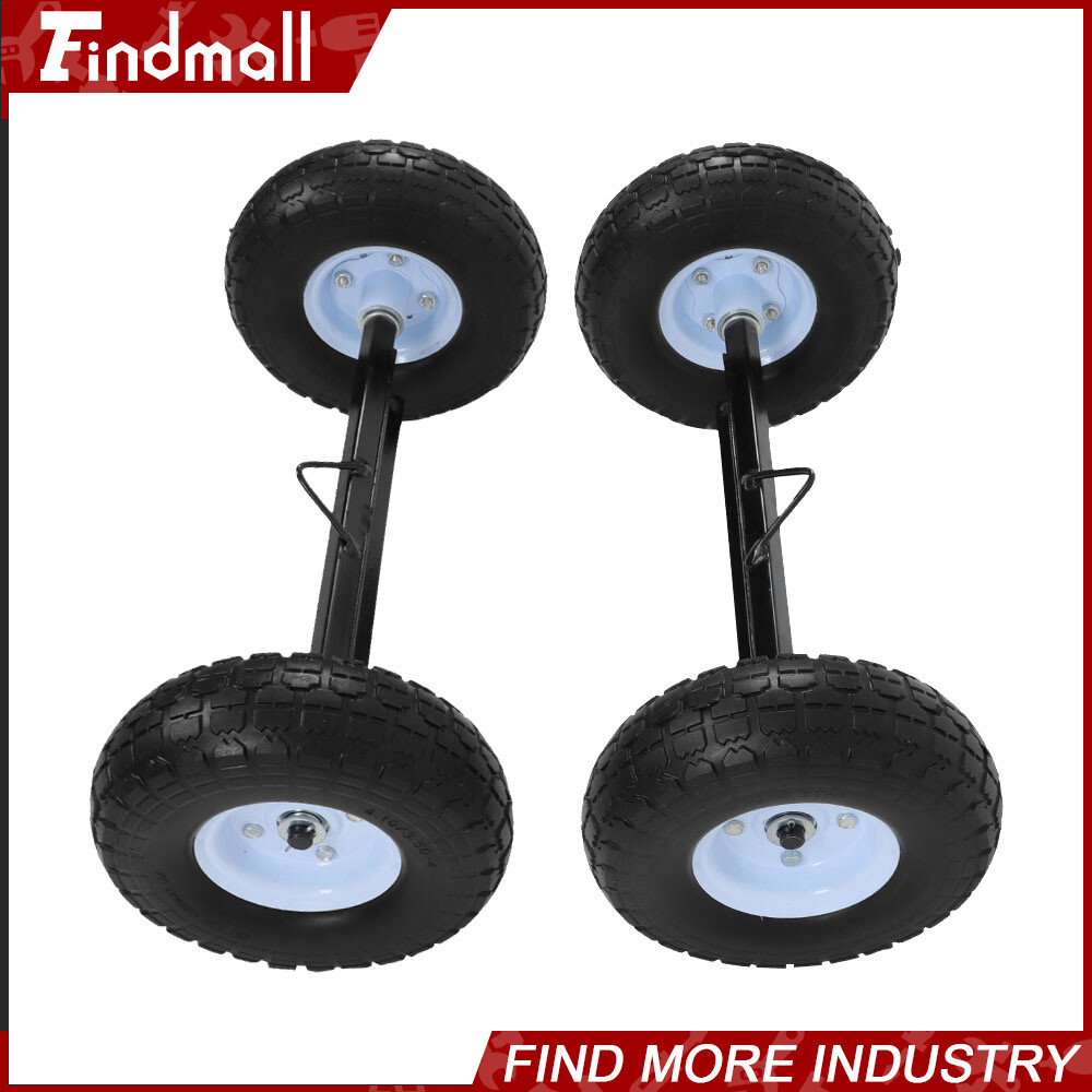 Wheel Kit for Honda Generator EU3000is Solid Never Flat Tires All Terrain