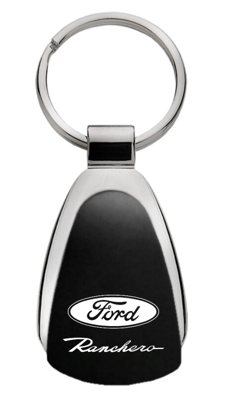 Ford Ranchero Teardrop Key Chain (Black)