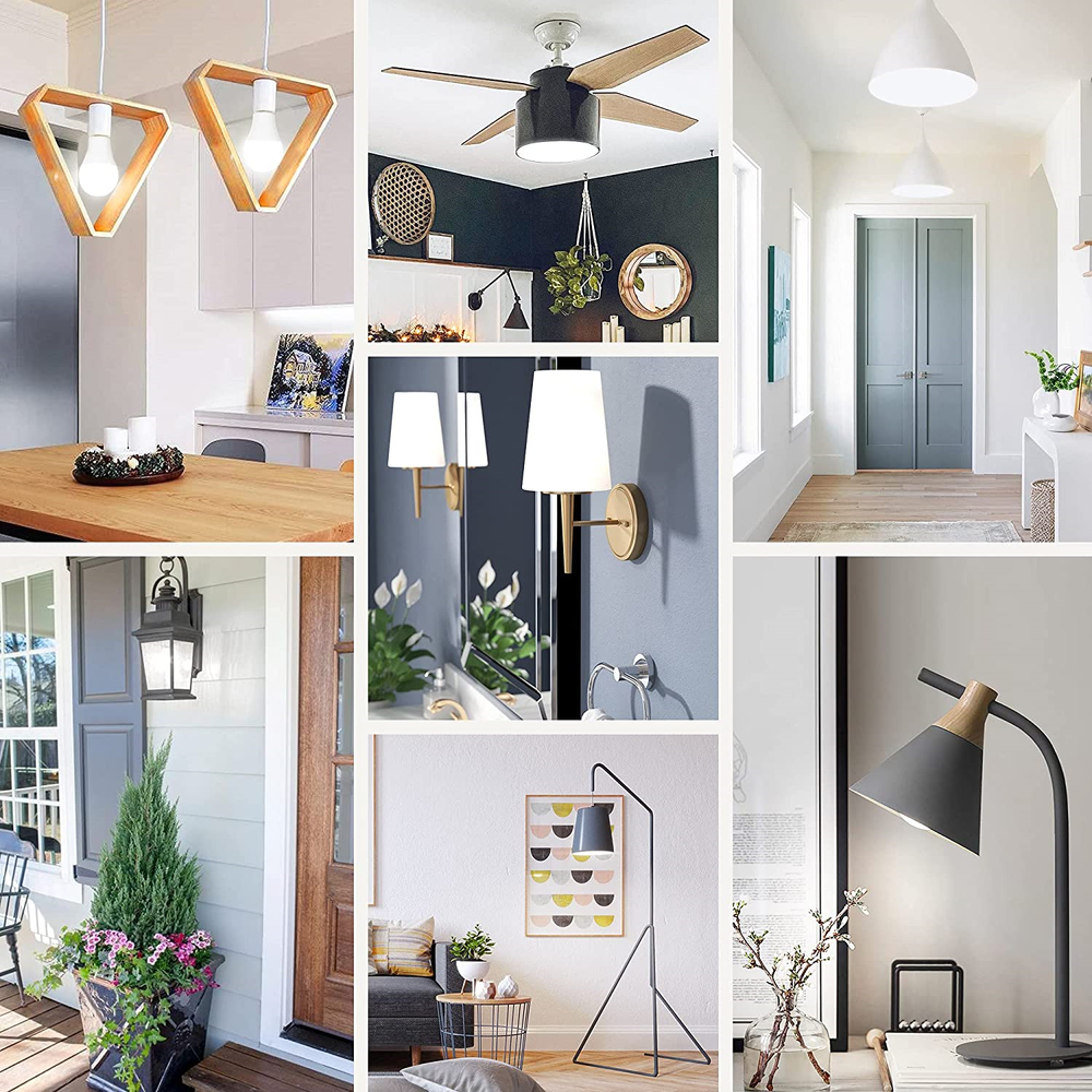 4000lm 2 Pack 27W LED Light Bulb Energy Saving Efficient 5000K Daylight LED Lamp