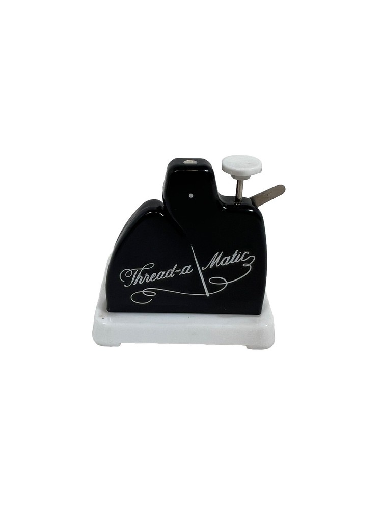 Thread-A-Matic Sewing Tread Threader, Vintage With Instructions