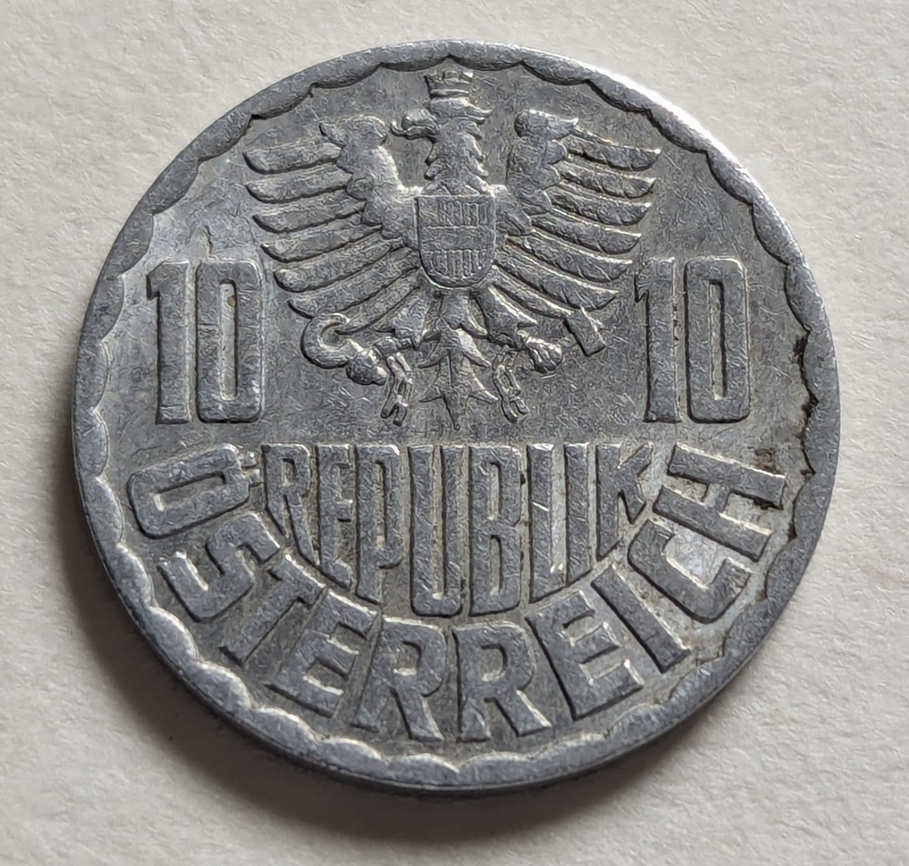 Austria, 1964, 10 Groschen